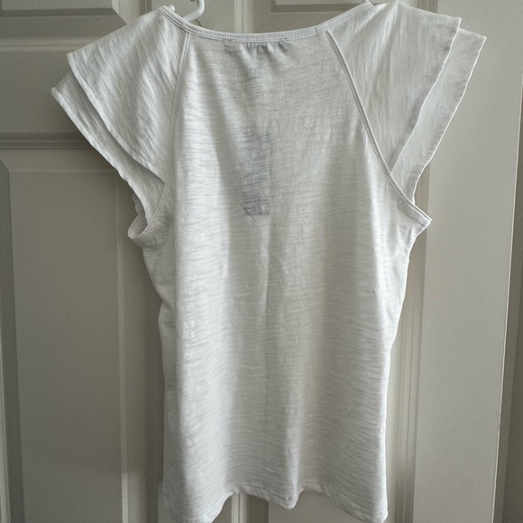 White House Black Market White Tee - Picture 3 of 5